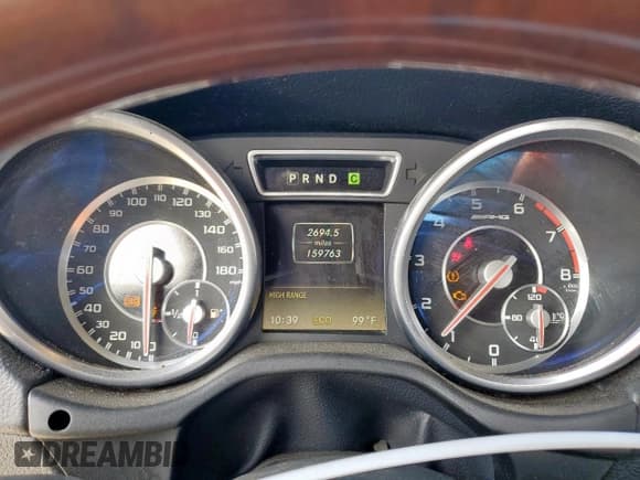 ✅ 2013 Mercedes-Benz G 63 AMG • VIN: WDCYC7DF3DX203375 • Lot: 58333845. Listed on Copart with 159,763 mi. Free auction sales archive from the USA and detailed vehicle history report at DreamBid. Image 9.