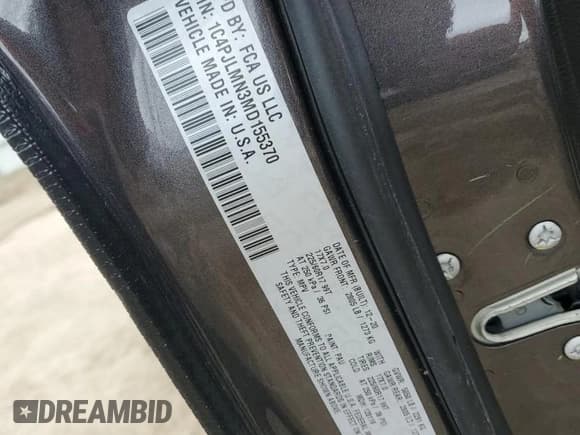 ✅ 2021 Jeep Cherokee Latitude Lux • VIN: 1C4PJLMN3MD155370 • Lot: 54798955. Wystawiony na Copart z przebiegiem 17 910 mil. Bezpłatny archiwum sprzedaży aukcyjnych z USA i szczegółowy raport historii pojazdu na DreamBid. Zdjęcie 13.