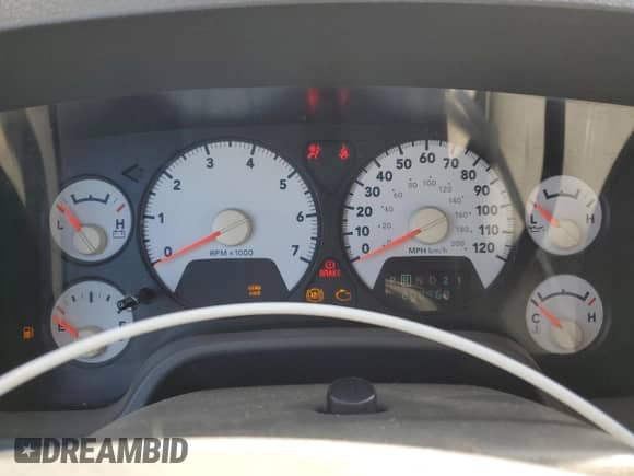 2007 Dodge 1500 SLT z VIN 3D7KS19D07G731926, wystawiony jako Copart lot #72220424 z przebiegiem 208 968 mil mil oraz Szkoda całkowita • Salvage title. Historia ofert i sprzedaży dostępna na DreamBid. Obrazek 9.