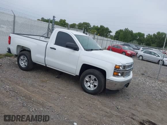 2014 Chevrolet Silverado 1500 LT z VIN 1GCNCREC9EZ277625, wystawiony jako IAAI lot #43082614 z przebiegiem 47 983 mil mil oraz . Historia ofert i sprzedaży dostępna na DreamBid. Obrazek 1.