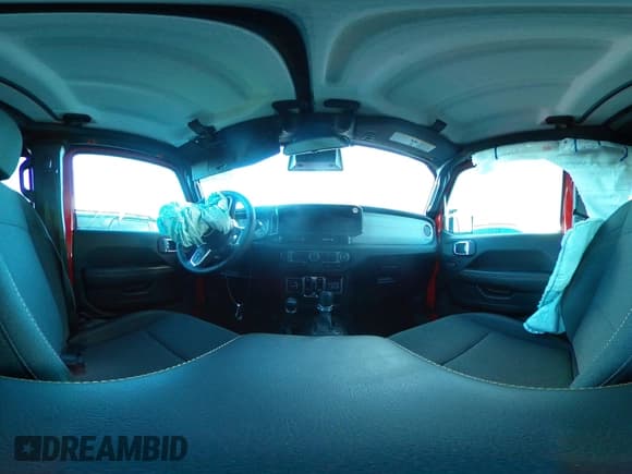 ✅ 2025 Jeep Wrangler Sahara • VIN: 1C4PJXEN9SW592426 • Lot: 43783115. Listed on IAAI with 11,359 mi. Free auction sales archive from the USA and detailed vehicle history report at DreamBid. Image 21.