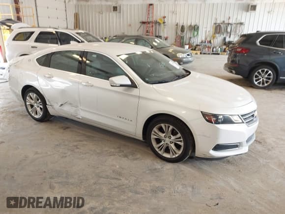 ✅ 2015 Chevrolet Impala LT • VIN: 1G1115SLXFU114815 • Lot: 42734350. Listed on IAAI with 192,818 mi. Free auction sales archive from the USA and detailed vehicle history report at DreamBid. Image 1.