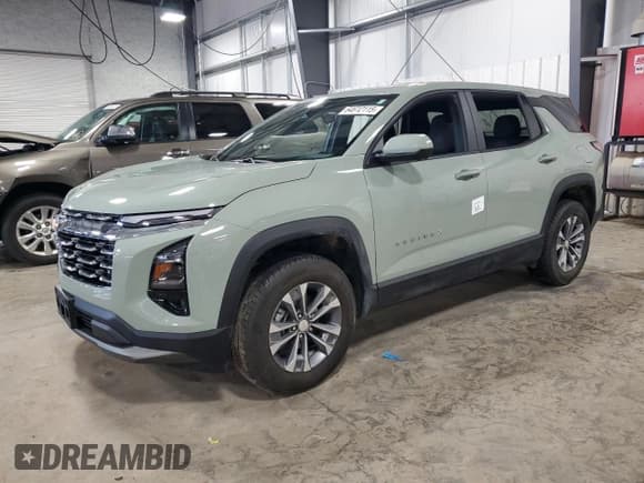 ✅ 2025 Chevrolet Equinox AWD LT • VIN: 3GNAXPEG0SL134406 • Lot: 64612115. Wystawiony na Copart z przebiegiem 12 141 mil. Bezpłatny archiwum sprzedaży aukcyjnych z USA i szczegółowy raport historii pojazdu na DreamBid. Zdjęcie 1.