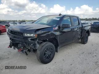 ✅ 2021 Chevrolet Silverado 1500 LT Trail Boss • VIN: 1GCPYFED6MZ160794 • Lot: 78429924. Wystawiony na Copart z przebiegiem 69 393 mil. Bezpłatny archiwum sprzedaży aukcyjnych z USA i szczegółowy raport historii pojazdu na DreamBid. Zdjęcie 1.
