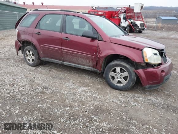 ✅ 2008 Chevrolet Equinox LS • VIN: 2CNDL13F086076296 • Лот: 41458503. Опубликован ранее на IAAI с пробегом 132 596 миль. Бесплатный доступ к архиву аукционных продаж из США и подробный отчёт об истории автомобиля на DreamBid. Изображение 1.