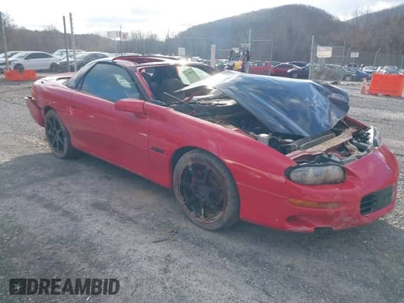 2000 Chevrolet Camaro Z28 z VIN 2G1FP22G6Y2132582, wystawiony jako IAAI lot #41583616 z przebiegiem Nie podano mil oraz . Historia ofert i sprzedaży dostępna na DreamBid. Obrazek 1.