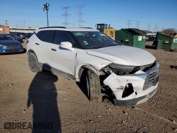 ✅ 2020 Chevrolet Blazer LT • VIN: 3GNKBCR40LS712801 • Lot: 41902455. Listed on Copart with 64,270 mi. Free auction sales archive from the USA and detailed vehicle history report at DreamBid. Image 4.