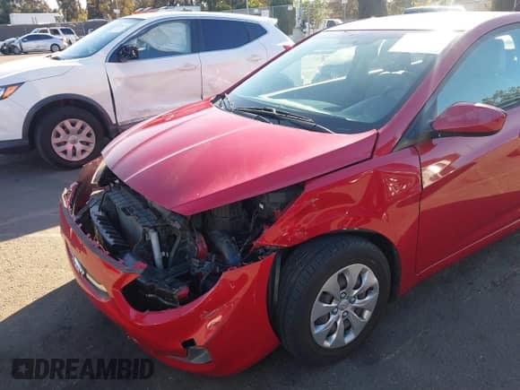 2017 Hyundai Accent SE with VIN KMHCT4AE0HU223614, listed as a IAAI auction lot 43468933 with 89,348 mi miles and . Bid and sale history available at DreamBid. Image 6.