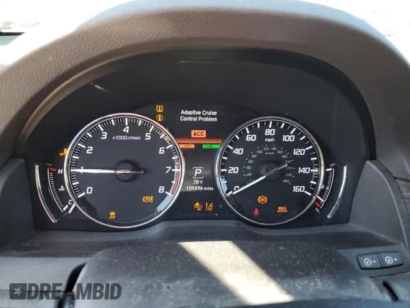 ✅ 2016 Acura RLX Technology • VIN: JH4KC1F57GC001324 • Lot: 65896565. Wystawiony na Copart z przebiegiem 109 496 mil. Bezpłatny archiwum sprzedaży aukcyjnych z USA i szczegółowy raport historii pojazdu na DreamBid. Zdjęcie 9.