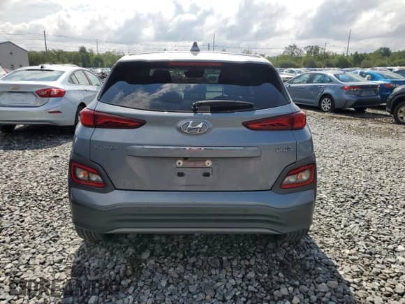 2020 Hyundai Kona Ultimate with VIN KM8K53AG0LU073594, listed as a Copart auction lot 67296765 with 57,369 mi miles and Salvage title. Bid and sale history available at DreamBid. Image 6.