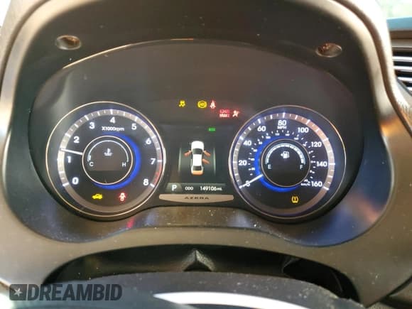 ✅ 2014 Hyundai Azera Limited • VIN: KMHFH4JG3EA388750 • Lot: 92276265. Wystawiony na Copart z przebiegiem 149 106 mil. Bezpłatny archiwum sprzedaży aukcyjnych z USA i szczegółowy raport historii pojazdu na DreamBid. Zdjęcie 9.