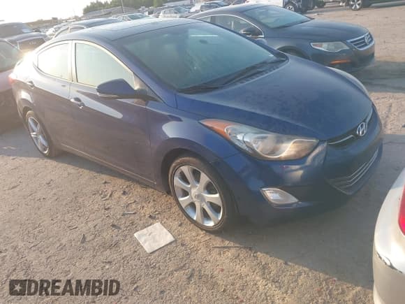 ✅ 2013 Hyundai Elantra Limited • VIN: KMHDH4AE1DU671702 • Лот: 42950355. Опубликован ранее на IAAI с пробегом 170 600 миль. Бесплатный доступ к архиву аукционных продаж из США и подробный отчёт об истории автомобиля на DreamBid. Изображение 1.