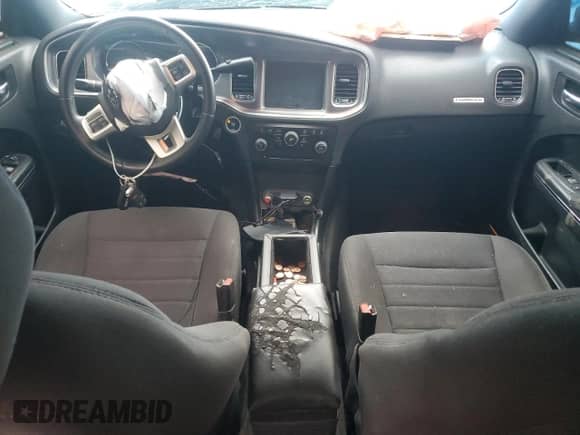 2014 Dodge Charger Police with VIN 2C3CDXAT7EH248174, listed as a Copart auction lot 81545715 with 162,845 mi miles and Salvage title. Bid and sale history available at DreamBid. Image 8.