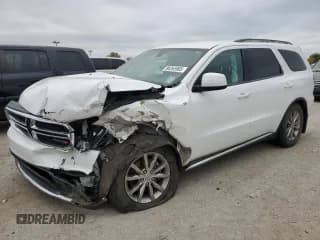✅ 2017 Dodge Durango SXT • VIN: 1C4RDHAG8HC736880 • Lot: 90265965. Listed on Copart with 103,130 mi. Free auction sales archive from the USA and detailed vehicle history report at DreamBid. Image 1.