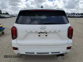 2021 Hyundai Palisade Calligraphy с VIN KM8R74HEXMU280143, выставлен на аукционе Copart как лот 69606534 с пробегом 59 493 миль миль и Списание • Salvage title. История ставок и продаж доступна на DreamBid. Изображение 6.