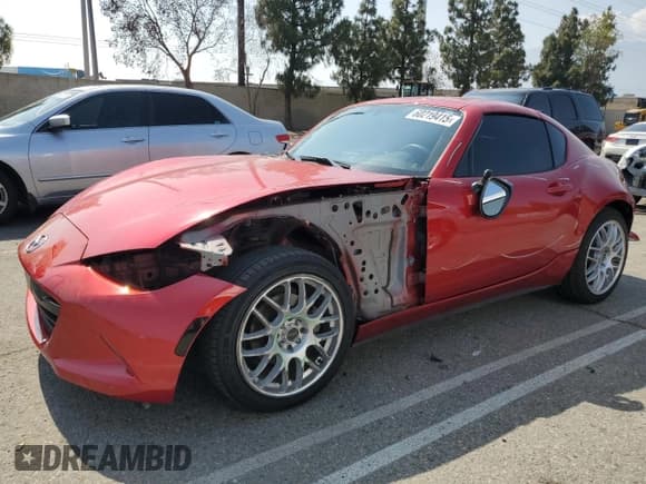 ✅ 2017 Mazda MX-5 Miata Club • VIN: JM1NDAL7XH0103771 • Лот: 60219415. Опубликован ранее на Copart с пробегом 41 617 миль. Бесплатный доступ к архиву аукционных продаж из США и подробный отчёт об истории автомобиля на DreamBid. Изображение 1.