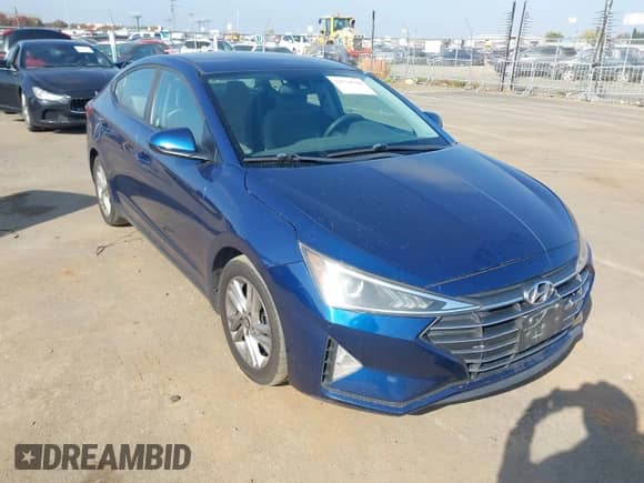 2019 Hyundai Elantra Value Edition with VIN 5NPD84LF7KH425240, listed as a IAAI auction lot 43534700 with 246,822 mi miles and . Bid and sale history available at DreamBid. Image 1.