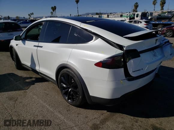 ✅ 2018 Tesla Model X 75D • VIN: 5YJXCBE20JF091639 • Lot: 39654583. Listed on Copart with Not provided. Free auction sales archive from the USA and detailed vehicle history report at DreamBid. Image 2.