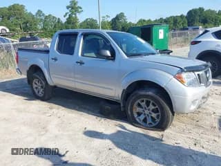 ✅ 2020 Nissan Frontier SV • VIN: 1N6ED0EB2LN713376 • Lot: 42656971. Listed on IAAI with 57,916 mi. Free auction sales archive from the USA and detailed vehicle history report at DreamBid. Image 1.