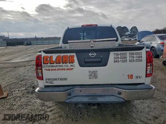 ✅ 2019 Nissan Frontier SV • VIN: 1N6AD0ER7KN743189 • Lot: 93353785. Listed on Copart with 101,437 mi. Free auction sales archive from the USA and detailed vehicle history report at DreamBid. Image 6.