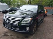 ✅ 2015 Lexus LX 570 • VIN: JTJHY7AX5F4165721 • Lot: 42906143. Listed on IAAI with 195,631 mi. Free auction sales archive from the USA and detailed vehicle history report at DreamBid. Image 2.