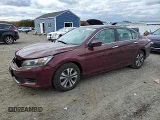 ✅ 2014 Honda Accord LX • VIN: 1HGCR2F3XEA272753 • Lot: 87387565. Listed on Copart with 142,247 mi. Free auction sales archive from the USA and detailed vehicle history report at DreamBid. Image 1.