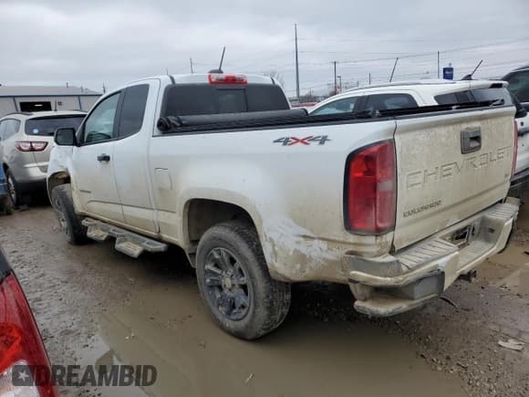 ✅ 2021 Chevrolet Colorado 4WD LT • VIN: 1GCHTCENXM1201386 • Лот: 85235634. Опубликован ранее на Copart с пробегом 69 483 миль. Бесплатный доступ к архиву аукционных продаж из США и подробный отчёт об истории автомобиля на DreamBid. Изображение 2.