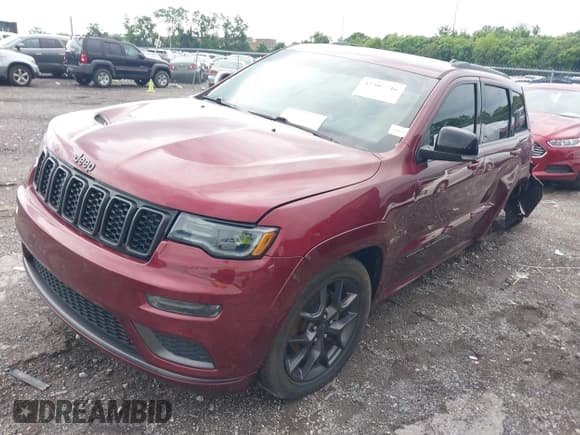✅ 2020 Jeep Grand Cherokee Limited X • VIN: 1C4RJFBG2LC135498 • Lot: 42307746. Listed on IAAI with 88,352 mi. Free auction sales archive from the USA and detailed vehicle history report at DreamBid. Image 2.