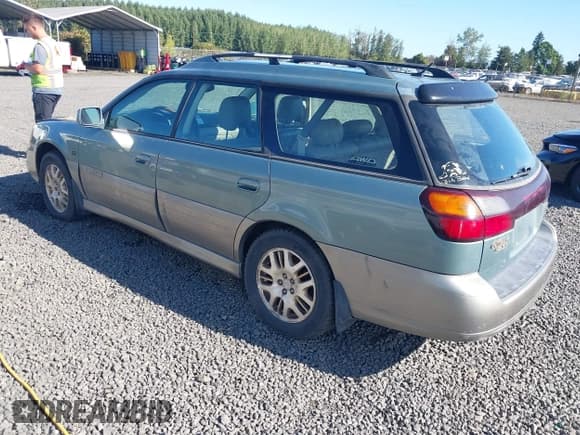 ✅ 2003 Subaru Legacy Outback L.L. Bean • VIN: 4S3BH806437631978 • Lot: 43166940. Wystawiony na IAAI z przebiegiem 246 790 mil. Bezpłatny archiwum sprzedaży aukcyjnych z USA i szczegółowy raport historii pojazdu na DreamBid. Zdjęcie 3.
