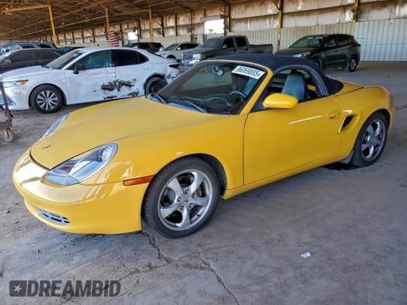 ✅ 2001 Porsche Boxster • VIN: WP0CA29881S620468 • Лот: 96069885. Опубликован ранее на Copart с пробегом 128 411 миль. Бесплатный доступ к архиву аукционных продаж из США и подробный отчёт об истории автомобиля на DreamBid. Изображение 1.