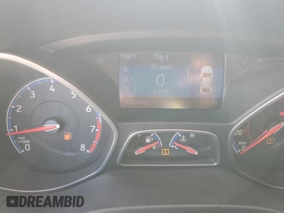 ✅ 2016 Ford Focus RS • VIN: WF0DP3TH1G4116257 • Lot: 52967085. Listed on Copart with 49,266 mi. Free auction sales archive from the USA and detailed vehicle history report at DreamBid. Image 9.