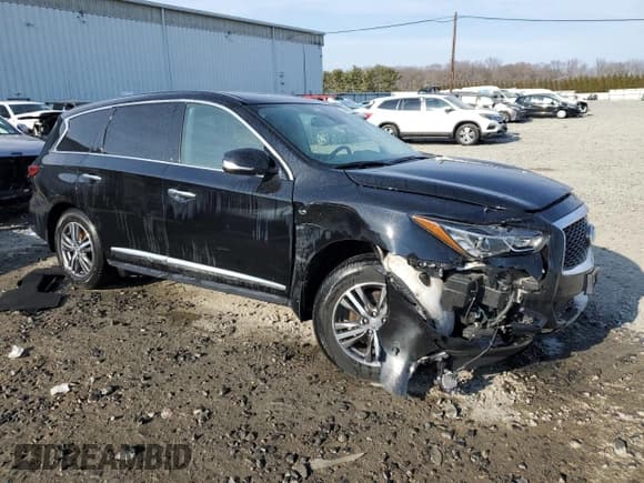 ✅ 2020 Infiniti QX60 Signature Edition • VIN: 5N1DL0MM2LC525288 • Lot: 48138945. Listed on Copart with 40,974 mi. Free auction sales archive from the USA and detailed vehicle history report at DreamBid. Image 4.