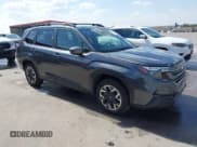 ✅ 2025 Subaru Forester Premium • VIN: JF2SLDDC4SH508179 • Lot: 43334214. Listed on IAAI with 9,769 mi. Free auction sales archive from the USA and detailed vehicle history report at DreamBid. Image 1.