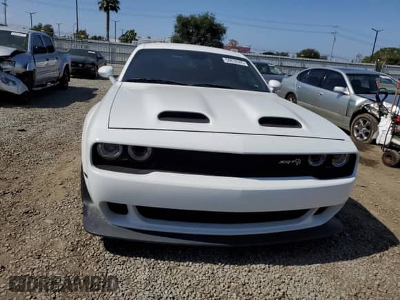 2021 Dodge Challenger SRT Hellcat with VIN 2C3CDZC93MH599434, listed as a Copart auction lot 54878345 with 16,554 mi miles and Salvage title. Bid and sale history available at DreamBid. Image 5.