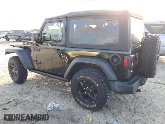 ✅ 2022 Jeep Wrangler Sport S • VIN: 1C4GJXAG1NW201457 • Лот: 60515735. Опубликован ранее на Copart с пробегом 38 623 миль. Бесплатный доступ к архиву аукционных продаж из США и подробный отчёт об истории автомобиля на DreamBid. Изображение 2.