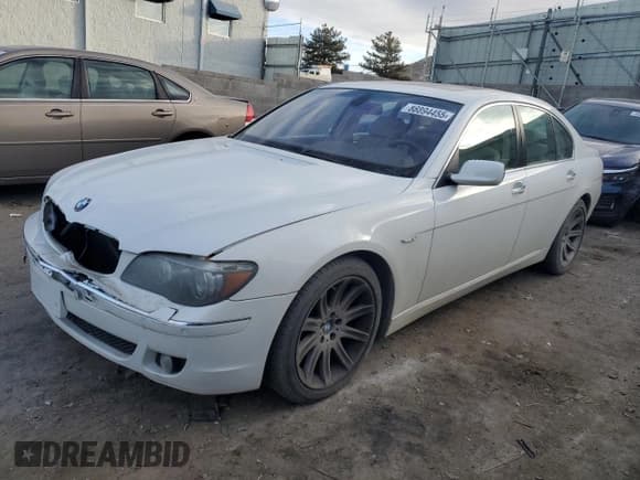 ✅ 2006 BMW 7 Series 750i • VIN: WBAHL83576DT06997 • Lot: 88894455. Listed on Copart with 145,209 mi. Free auction sales archive from the USA and detailed vehicle history report at DreamBid. Image 1.