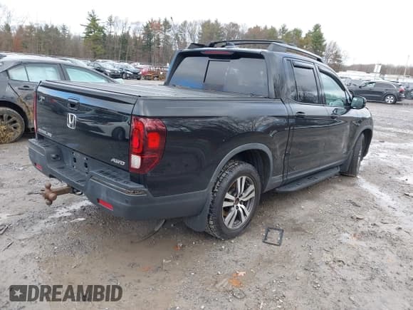 ✅ 2017 Honda Ridgeline Black Edition • VIN: 5FPYK3F8XHB021664 • Lot: 43714580. Listed on IAAI with 151,160 mi. Free auction sales archive from the USA and detailed vehicle history report at DreamBid. Image 4.