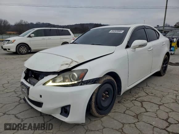 ✅ 2013 Lexus IS 250 • VIN: JTHCF5C26D5062838 • Lot: 95093995. Listed on Copart with 88,437 mi. Free auction sales archive from the USA and detailed vehicle history report at DreamBid. Image 1.