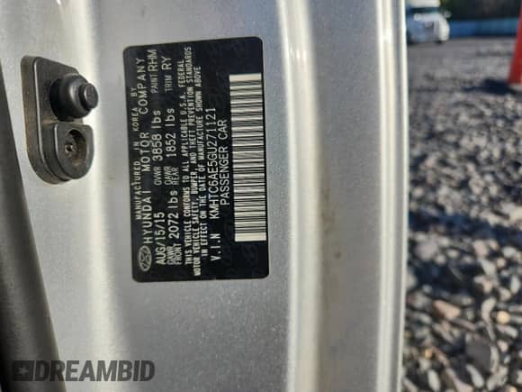 ✅ 2016 Hyundai Veloster Turbo • VIN: KMHTC6AE5GU271121 • Lot: 81811655. Listed on Copart with 159,559 mi miles. Access the free auction sales archive from the USA and view a detailed vehicle history report at DreamBid. Image 12.