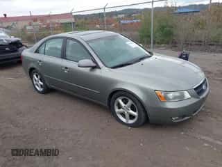 2007 Hyundai Sonata SE with VIN 5NPEU46F37H191861, listed as a IAAI auction lot 43500606 with 128,250 mi miles and . Bid and sale history available at DreamBid. Image 1.