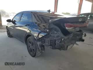 2022 Hyundai Elantra SEL with VIN 5NPLM4AG4NH061334, listed as a Copart auction lot 69105885 with 92,581 mi miles and Non repairable. Bid and sale history available at DreamBid. Image 2.