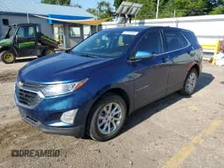 2019 Chevrolet Equinox LT z VIN 2GNAXUEVXK6156754, wystawiony jako Copart lot #58700995 z przebiegiem 136 814 mil mil oraz Szkoda całkowita • Salvage title. Historia ofert i sprzedaży dostępna na DreamBid. Obrazek 1.
