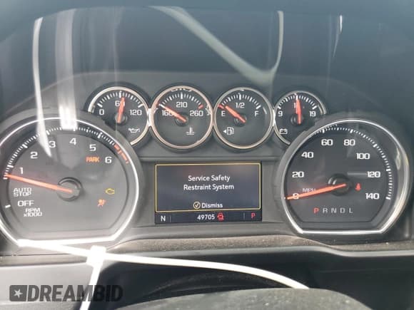 ✅ 2019 Chevrolet Silverado 1500 • VIN: 1GCVWEED1KZ208660 • Лот: 59535195. Опубликован ранее на Copart с пробегом 49 705 миль. Бесплатный доступ к архиву аукционных продаж из США и подробный отчёт об истории автомобиля на DreamBid. Изображение 9.