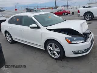 ✅ 2014 Volkswagen Passat SEL Premium • VIN: 1VWCN7A37EC110241 • Lot: 42748881. Listed on IAAI with 119,938 mi. Free auction sales archive from the USA and detailed vehicle history report at DreamBid. Image 1.