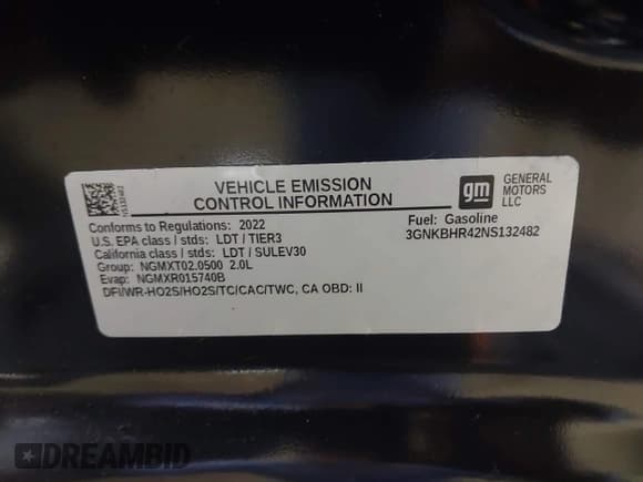 ✅ 2022 Chevrolet Blazer LT • VIN: 3GNKBHR42NS132482 • Lot: 43575302. Wystawiony na IAAI z przebiegiem 34 081 mil. Bezpłatny archiwum sprzedaży aukcyjnych z USA i szczegółowy raport historii pojazdu na DreamBid. Zdjęcie 9.