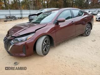 ✅ 2024 Nissan Sentra SV • VIN: 3N1AB8CVXRY244863 • Lot: 93399565. Listed on Copart with 30,683 mi. Free auction sales archive from the USA and detailed vehicle history report at DreamBid. Image 1.