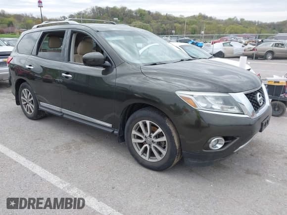 ✅ 2015 Nissan Pathfinder SL • VIN: 5N1AR2MM9FC708298 • Lot: 42007408. Listed on IAAI with 144,114 mi. Free auction sales archive from the USA and detailed vehicle history report at DreamBid. Image 1.