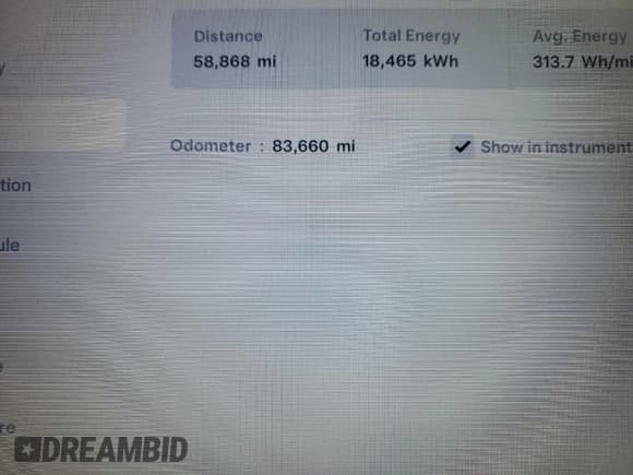 ✅ 2020 Tesla Model X Long Range • VIN: 5YJXCAE20LF231556 • Лот: 67384045. Опубликован ранее на Copart с пробегом 83 660 миль. Бесплатный доступ к архиву аукционных продаж из США и подробный отчёт об истории автомобиля на DreamBid. Изображение 9.