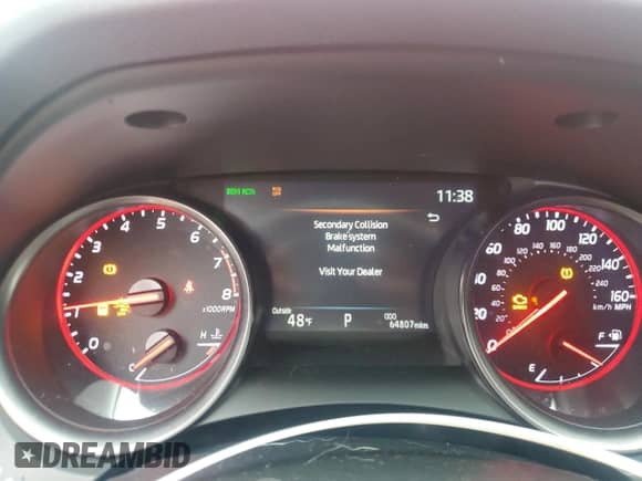 2021 Toyota Camry XSE with VIN 4T1K61BKXMU041662, listed as a Copart auction lot 81491914 with 64,807 mi miles and Salvage title. Bid and sale history available at DreamBid. Image 9.