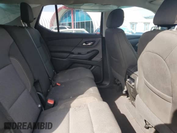 2018 Chevrolet Traverse LS with VIN 1GNEVFKW2JJ205348, listed as a Copart auction lot 84014945 with 104,111 mi miles and Salvage title. Bid and sale history available at DreamBid. Image 11.